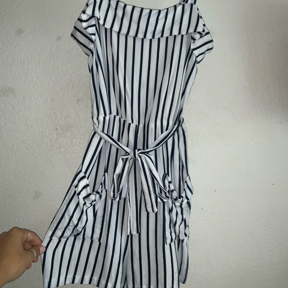 Cotton on striped romper
